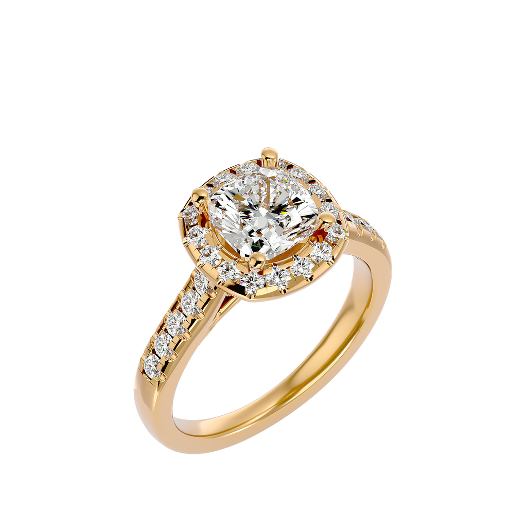 Chloe Diamond Halo Ring